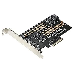 VinodRatna M.2 NVME to PCI-E X4 Expansion Card SSD Adapter Card with M ...