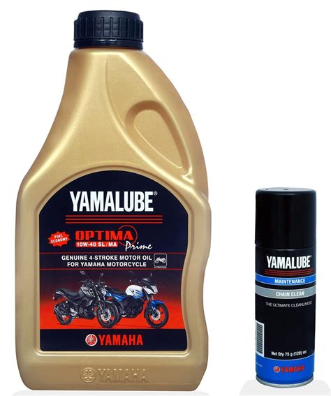YAMAHA Yamalube Optima Prime 10W40 4 Stroke Engine Oil For Fz, 1L ...