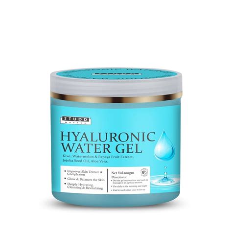 Studd Muffyn Hyaluronic Gel- for Hydration, Toning - with Hyaluronic ...