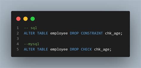 Image result for How to Add Constraints in SQL