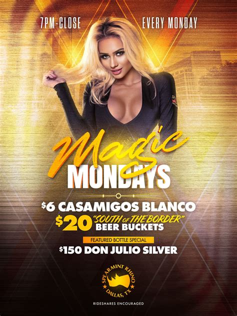 Specials – Spearmint Rhino Club