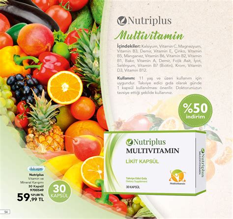 Farmasi Nutriplus Multivitamin | Girişimci Dükkanı - Farmasi Üyelik ...