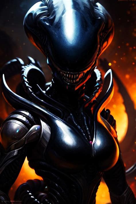 Xenomorph queen by AfroFireSpear77 on DeviantArt
