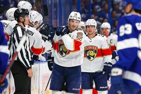 Matthew Tkachuk returns strong in Panthers’ face-off game