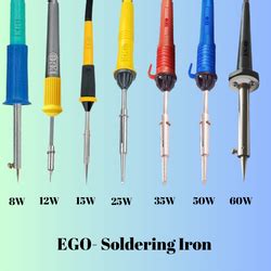 EGO Soldering Iron - Precision Tool for Electronics.