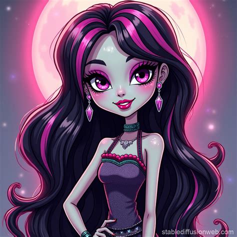 Monster High Character Art | Stable Diffusion Online