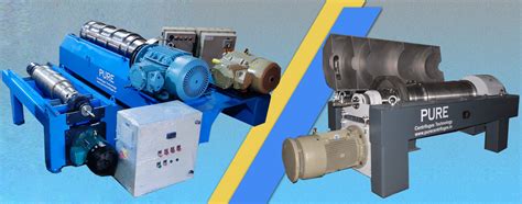 Decanter Centrifuges, Centrifuge Machines, Tricanter Centrifuges