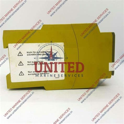 Pilz PKB-MS Safety Relay PKB-MS/15A/200-240 V AC (USED) | United Marine ...