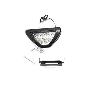 EDTara Car Triangle Tail Lights Brake Light Fog Lamp Light Universal ...