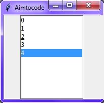 Python-Tk ListBox 的图像结果