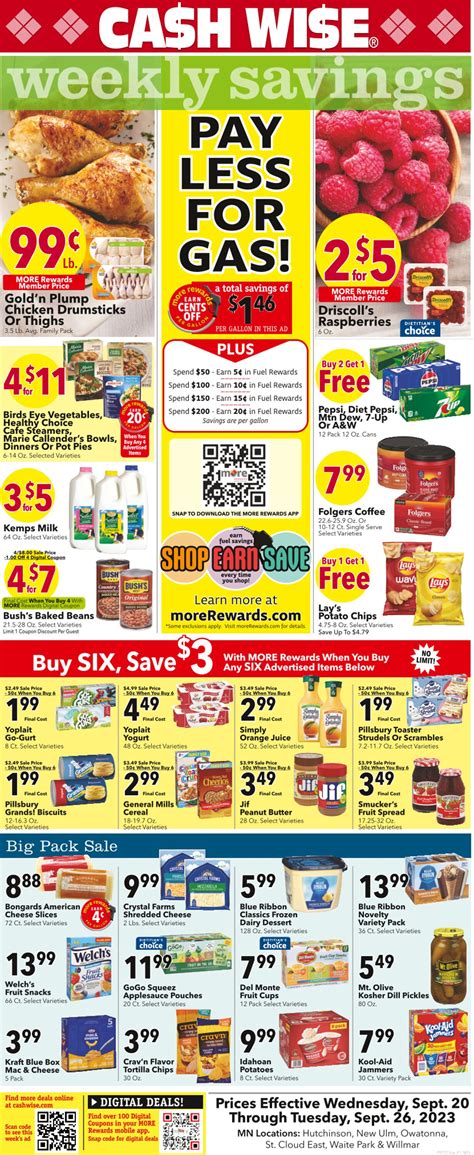 Cash Wise Ad Circular - 09/21 - 09/27/2023 | Rabato