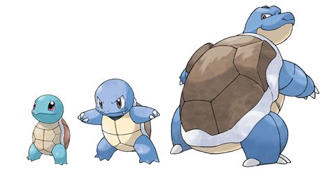 Evoluciones De Squirtle Squirtle Y Sus Evoluciones | Pokémon