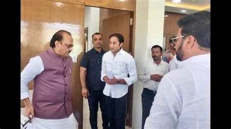 MLA Sandeep Kshirsagar meets Ajit Pawar over Beed’s water crisis