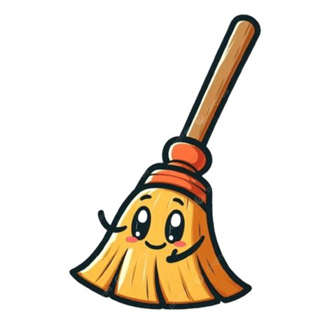 Cartoon Broom, Cartoon, Broom PNG Transparent Image and Clipart for ...
