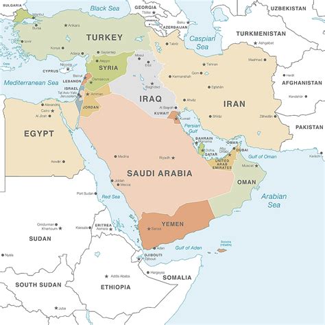 Mapping the arab world – Artofit