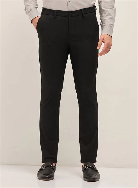 THE BEAR HOUSE Men's Classic Formal Trousers Stylish and Comfortable ...