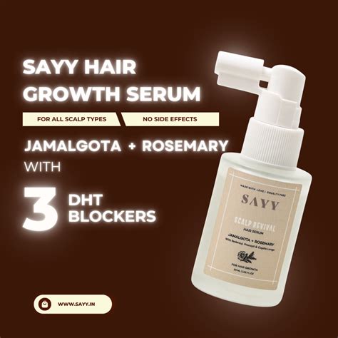 SAYY Scalp Revival Combo (Hair Oil + Hair Serum) – Sayy