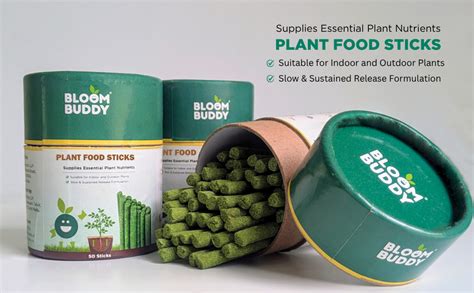 Bloom Buddy Plant Fertilizer Sticks | Plant Food Stick for Indoor ...