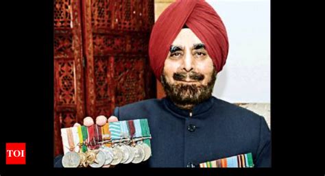 Retd Capt Sukhdev Singh Garewal survived enemy grenade, but lost ...