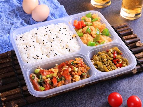 美团饿了么外卖盒饭-深圳市华福旺团体膳食配餐服务公司