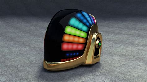 Helmet Daft Punk 3d Model
