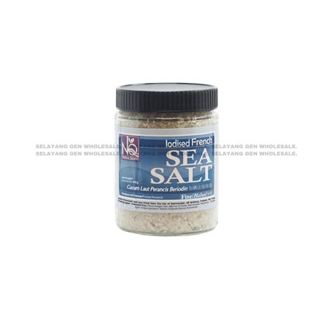 NATURE QUEST Iodised French Sea Salt 400G - Selayang Gen Wholesale
