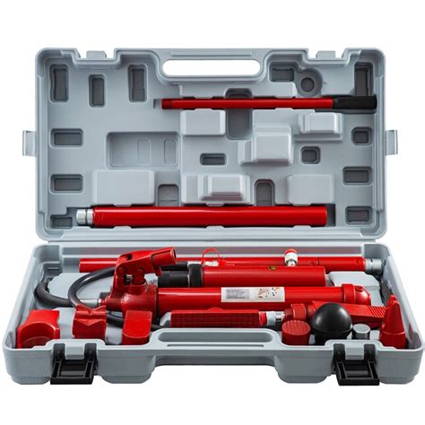 VEVOR Red 12-Ton Steel Hydraulic Jack Kit GJ2M12TYYFLD00001V0 at Lowes.com