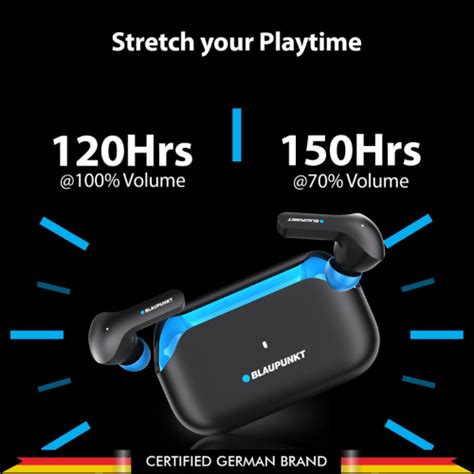 Buy Blaupunkt BTW300 Xtreme True Wireless Earbuds ENC with Unstoppable ...
