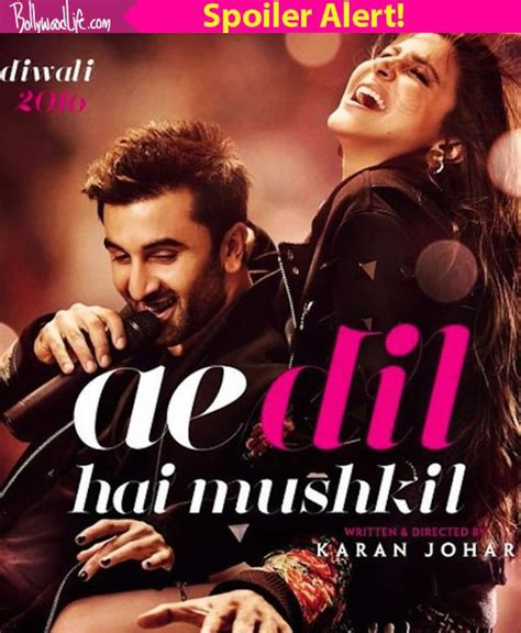 This Ae Dil Hai Mushkil star just LEAKED the plot of the film ...