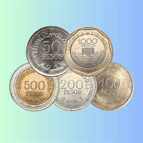 💵 Billetes y monedas de pesos colombianos para imprimir en PDF