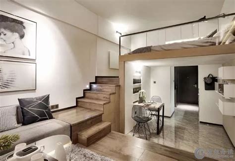 Loft Apartment Living Area on Behance | Small loft apartments, Loft ...