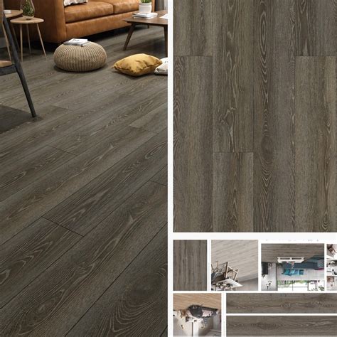 Waterproof Luxury Plank PVC Vinyl Flooring Click Lock Lvt PVC Vinyl ...