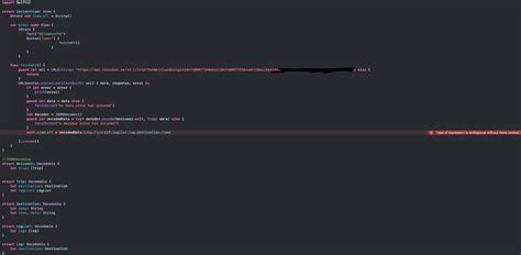 Swift Fail Compilation 的图像结果