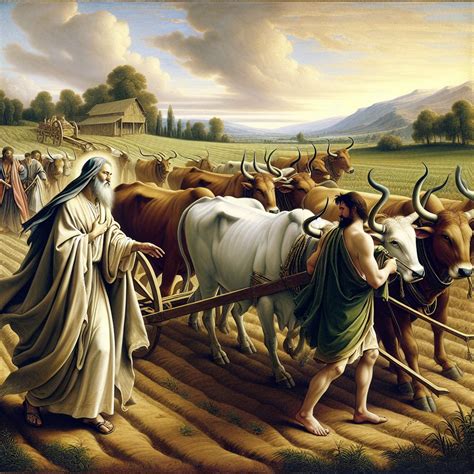 Elijah set out, and | Bible Art