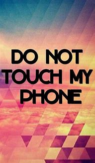 Image result for Don't Touch My Phone Emoji