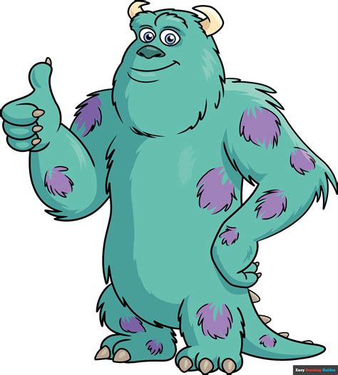 Sully Monsters Inc Drawing