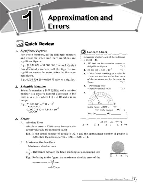 Image result for Approximation Errors in Maths