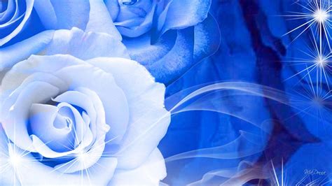 Blue and White Flower Wallpapers - Top Free Blue and White Flower ...