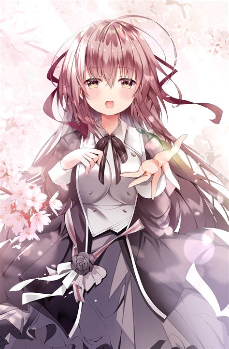 hakugan sakura no sakura no uta misakura rin seifuku | #1069415 | yande.re