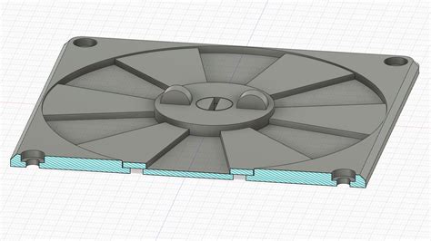 120mm Adjustable Fan Vent by IPIND 3D | Download free STL model ...
