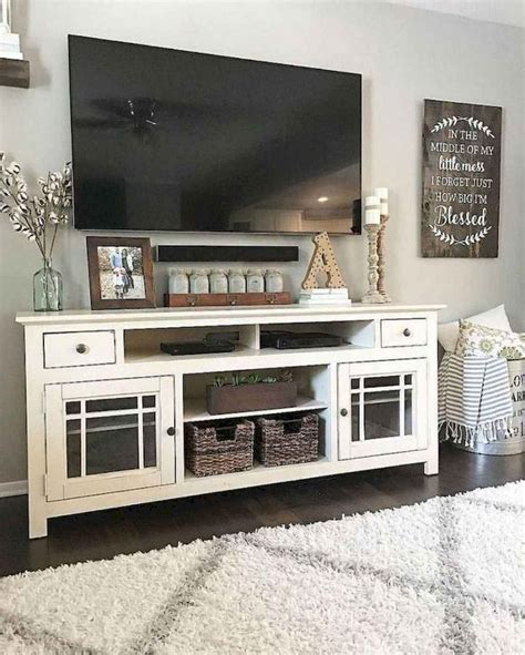 18 Incredible Farmhouse Living Room Makeover Decor Ideas ...