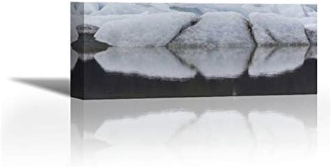 Karmakara Iceland Fjallsjokull Glacier Reflects in Water - Fine Art ...