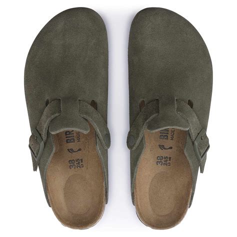 Buy Green Boston Suede Leather Online in India - BIRKENSTOCK