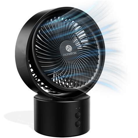 Rechargeable USB Desk Fan | 5-Speed Mini Fan - HomeBasic