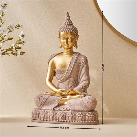 Buy Corsica Polyresin Meditating Buddha Figurine from Corsica by Home ...