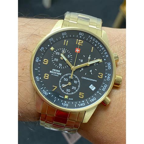 SWISS-MILITARY Chronograph Watch SM34012-12