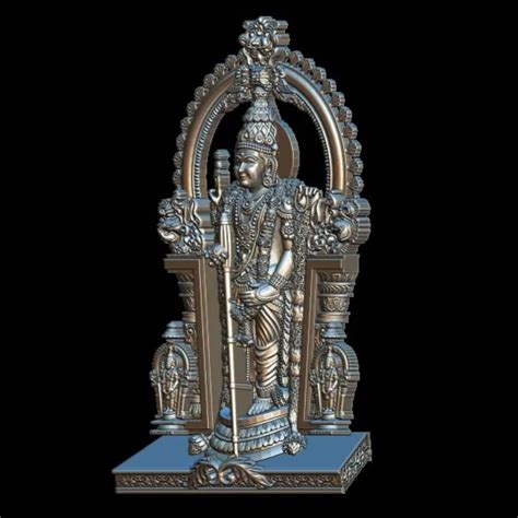 Lord Murugan 3D Model - STL