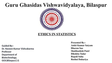 Ethics in Statistics 的图像结果