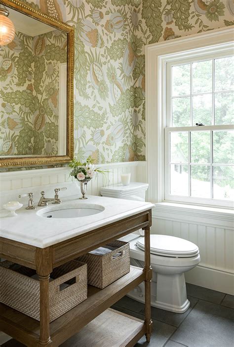 Coastal Wallpaper For Powder Room at Kathie Gebhardt blog