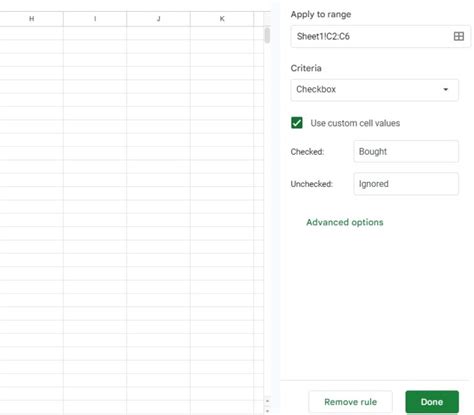 Image result for Google Sheets Checkbox Formula